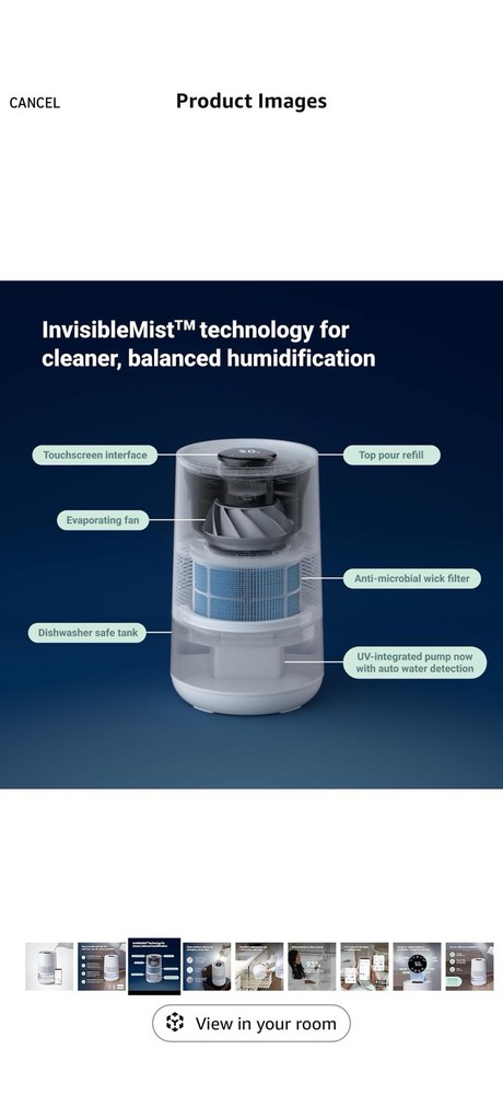 BLUEAIR Premium Smart Humidifier