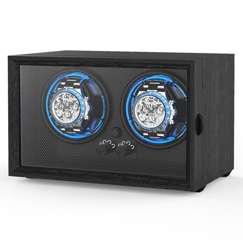 Watch Winder for Automatic Watches,Automatic Double Watch Winder Box with