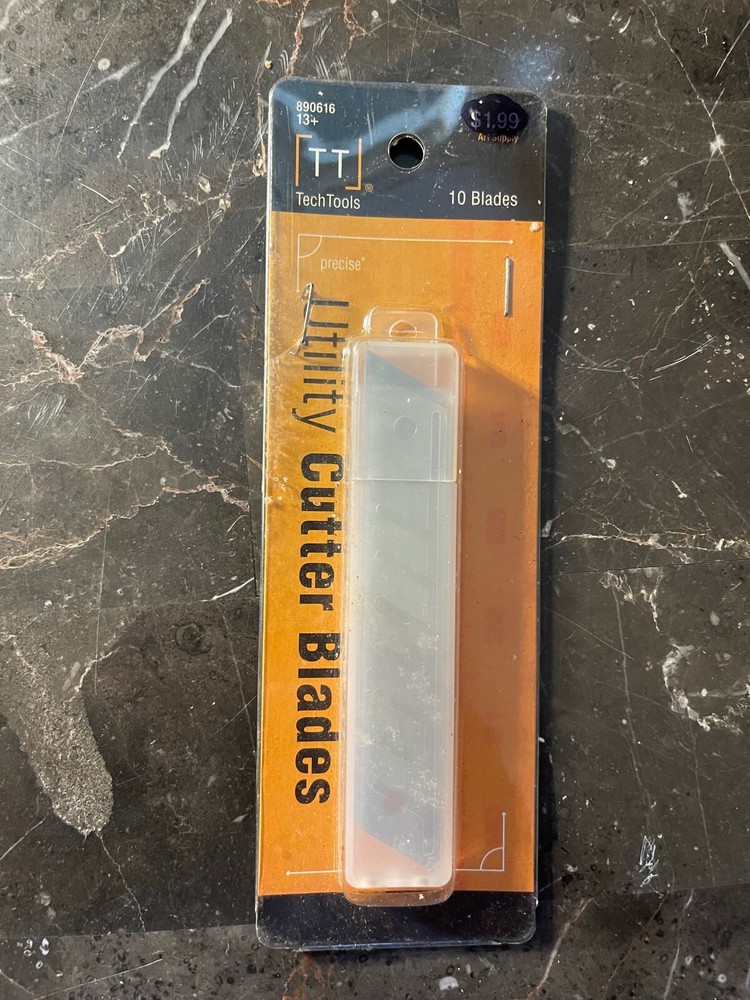 Tech Tools Utility Cutter Blades (10)