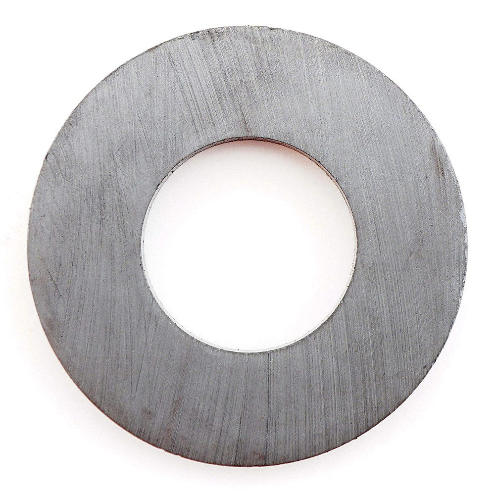 Ceramic Ring Magnets, 1.75" Outer Diameter, 0.865" Inner Diameter, 0.225" Thick