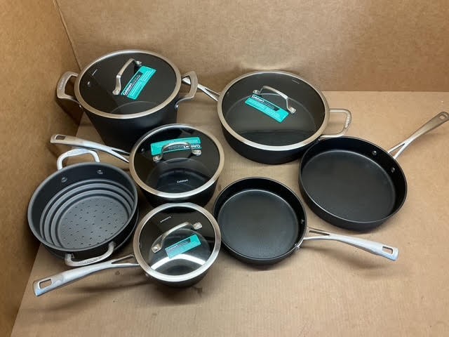 Cuisinart 62I-11 Cookware Set, Black, Medium