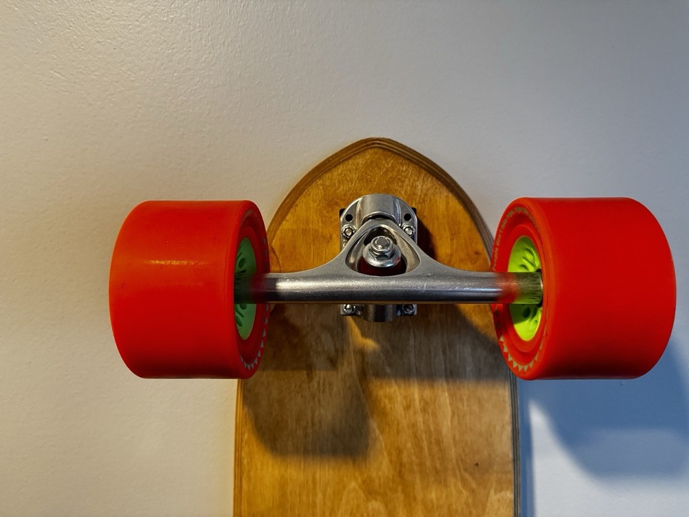 5’8” Custom Built Birch Dancer Longboard Complete Minor Use READ DESCRIPTION