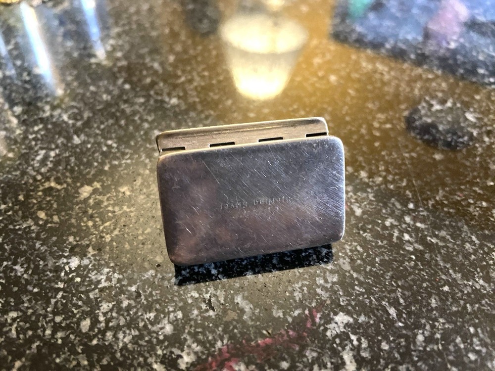 Cartier Sterling Silve Pillbox ✅