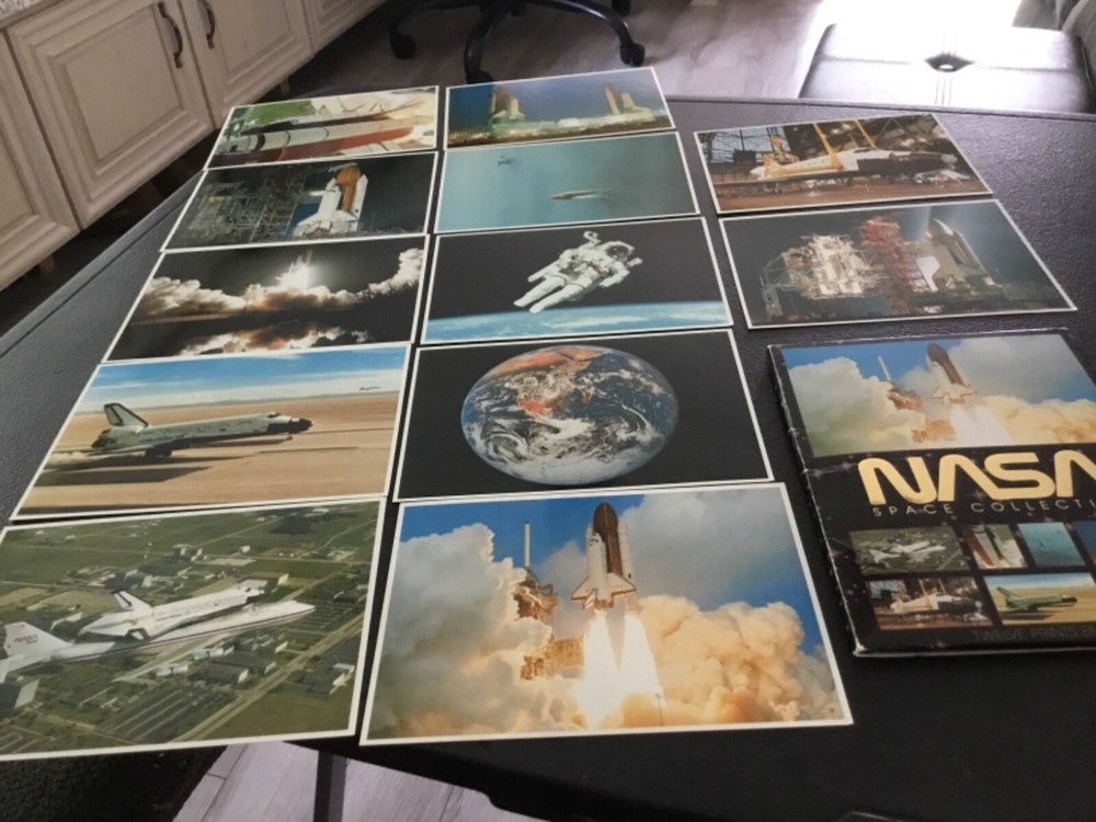 NASA Space Collection Post cards 12 Pack