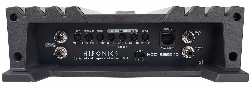 Hifonics HCC-3000.1D Class D Colossus Classic Monoblock Amplifier