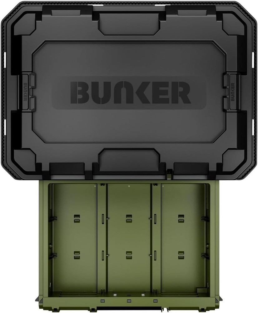 BUNKER Load-Up 3 Drawer Stacking Auto Locking Extra Deep Tool Box, 29441