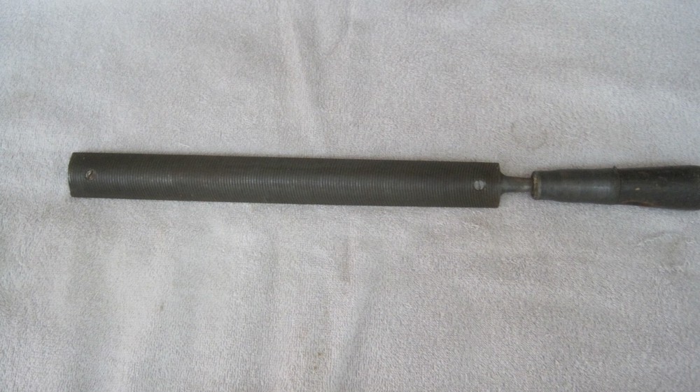 VINTAGE AUTO BODY HALF ROUND RASP FILE UNIQUE