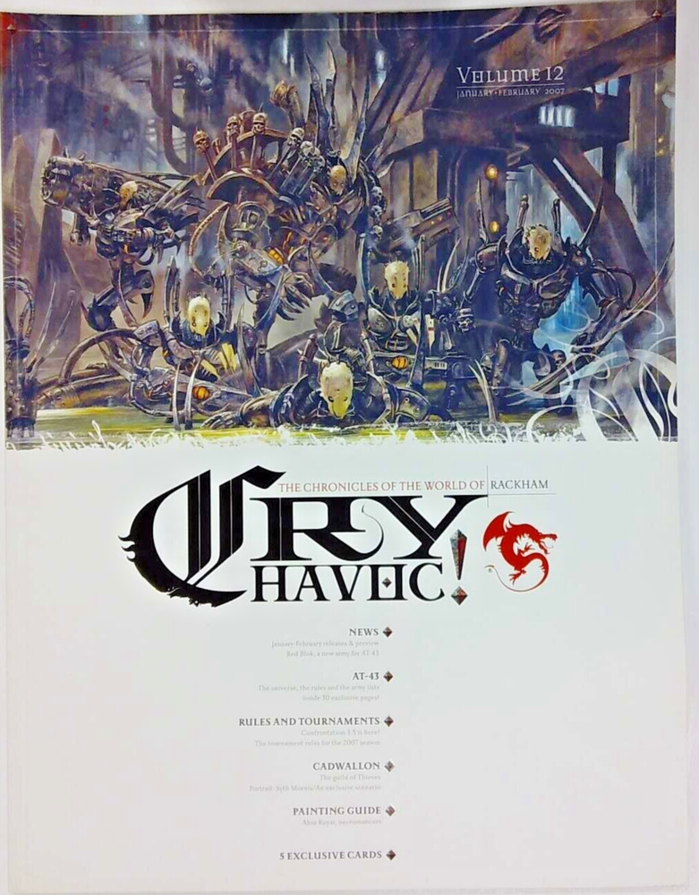 RACKHAM Confrontation: CRY HAVOC12 MAGAZINE CRY12