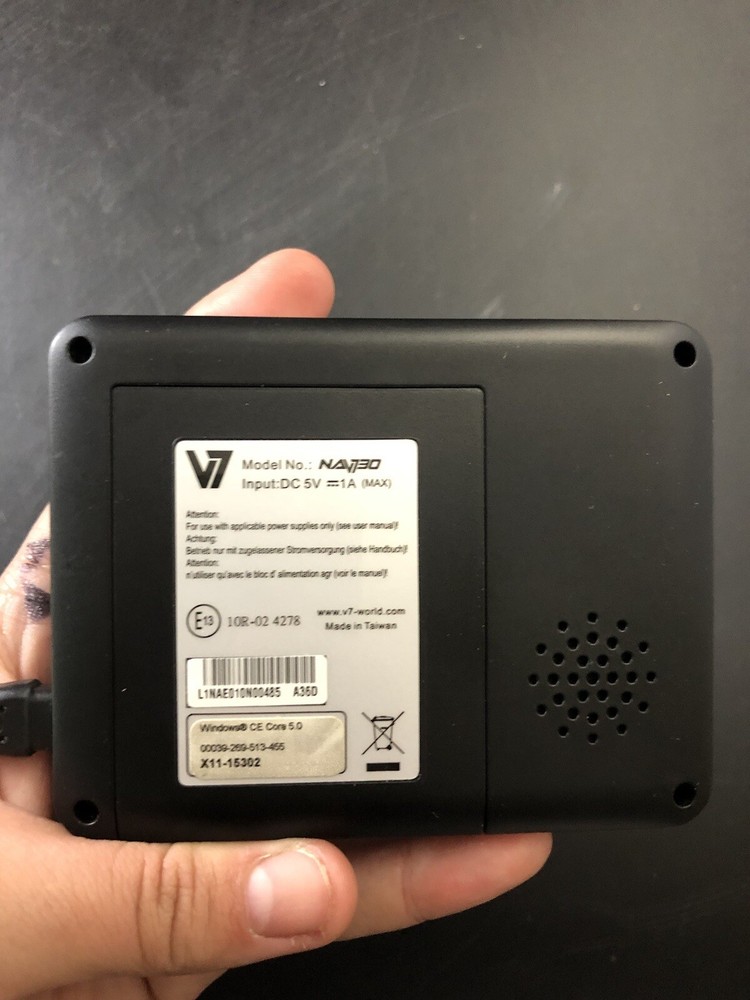 VI NAV730 GPS NAVIGATION 3.5”works Ve8