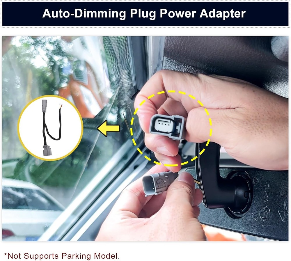 Mangoal 4K Dash Cam Custom Fit Jeep Gladiator JT