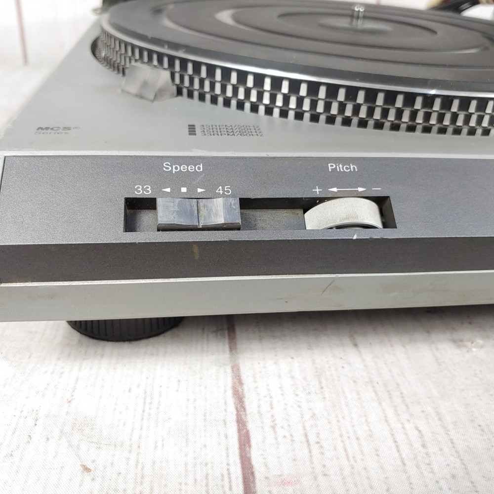 Vintage MCS 6603 Semi Auto Direct Drive Turntable Record Player - TESTED WORKING