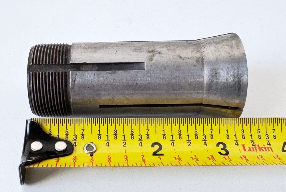 7/16" HARDINGE 5C Round Collet Internal & External Threads .4375" USA
