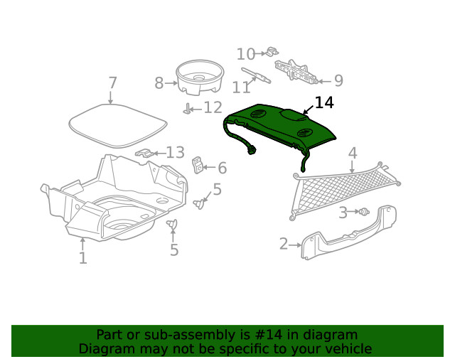 Genuine GM Trim Panel 25773928