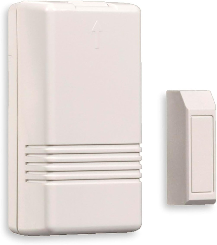 Wireless White Door/Window Sensor with Magnet - Smart Home Security Solution