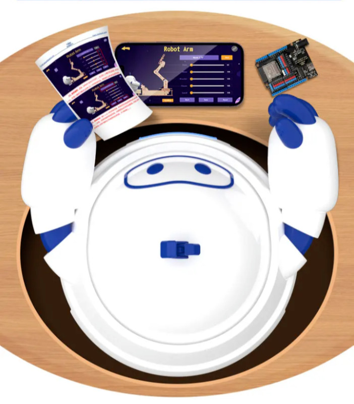 Robot Arm DIY Kit by ACEBOTT - Learn Programming & Coding - 4DOF