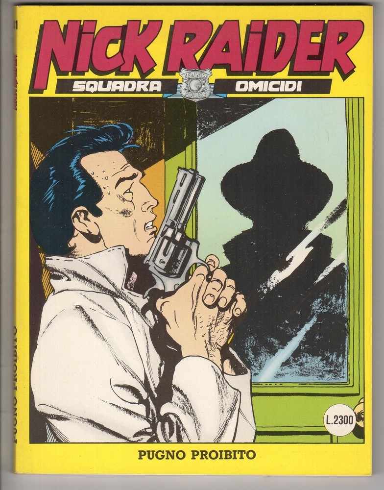 comic NICK RAIDER Bonelli number 41
