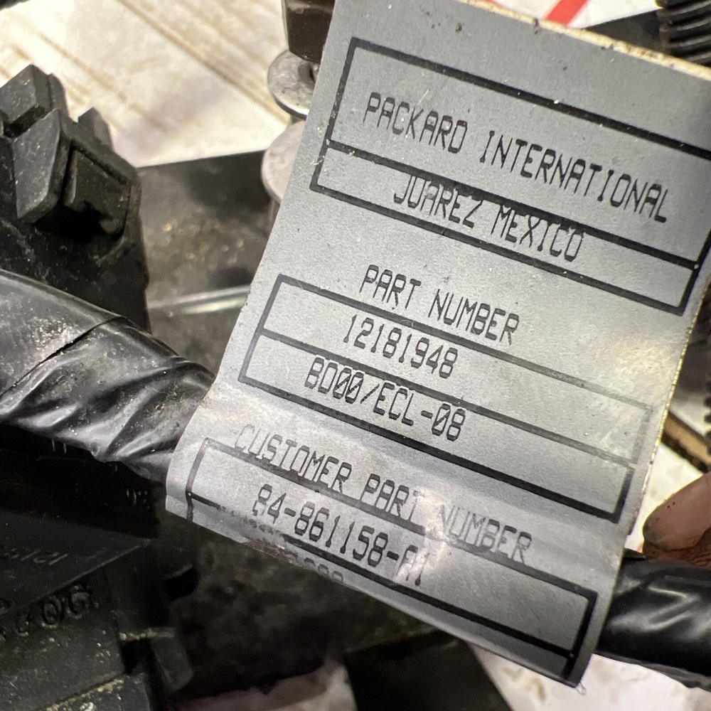 Mercruiser 454 mpi engine harness