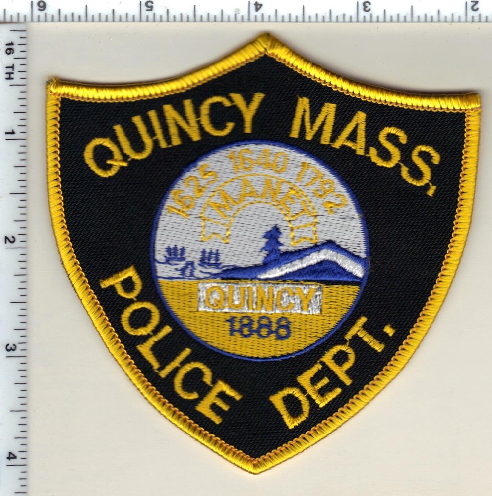 Quincy Police (Massachusetts) Shoulder Patch - new from 1990