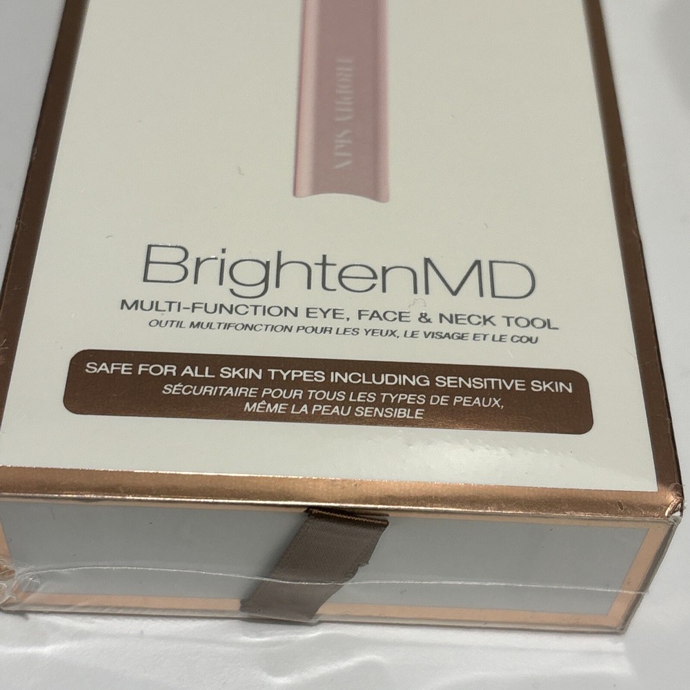 NEW NIB Trophy Skin BrightenMD Multi-Function Eye, Face & Neck Tool SEaLED ATHNT