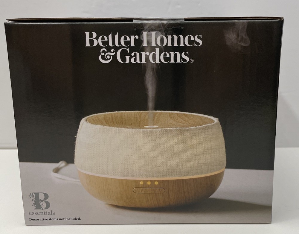 Better Homes & Gardens Cool Mist Fabric Diffuser 150ml Vanilla Dream Color