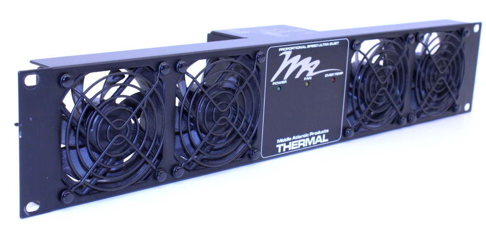 Middle Atlantic UQFP-4 19" Rack Mount AV Server Fan - Tested