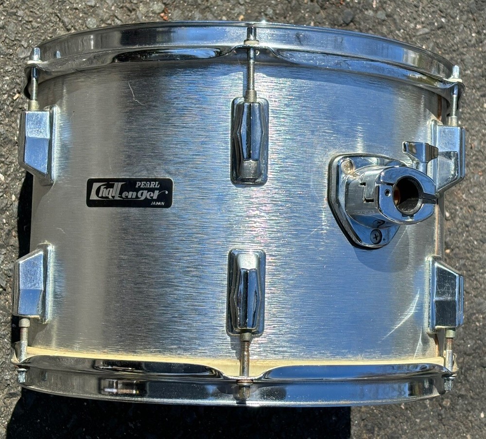 Pearl Challenger 13 tom Drum Metallic Chrome