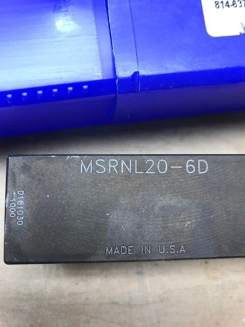 LATHE CUTTER TOOLING BIT MSRNL20-6D