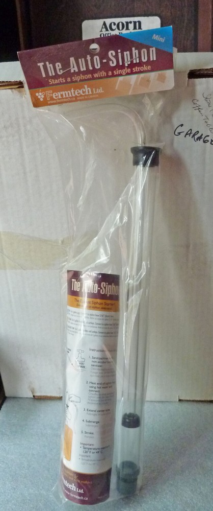 Fermtech Ltd. Auto Siphon NOS