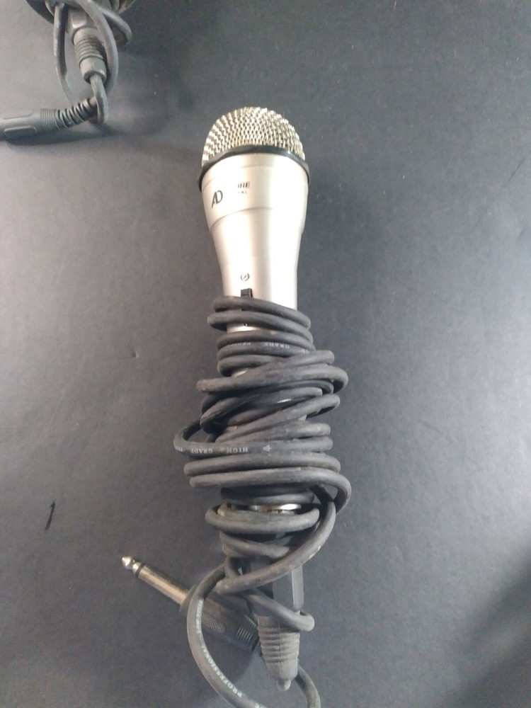 Aspire AD Digital Silver Hand Held Microphone with cable