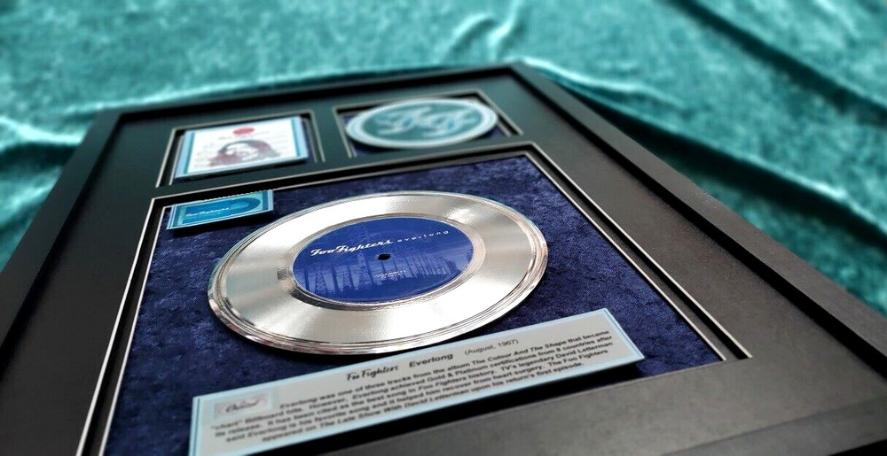 FOO FIGHTERS - Everlong (Single platinum award) + extras