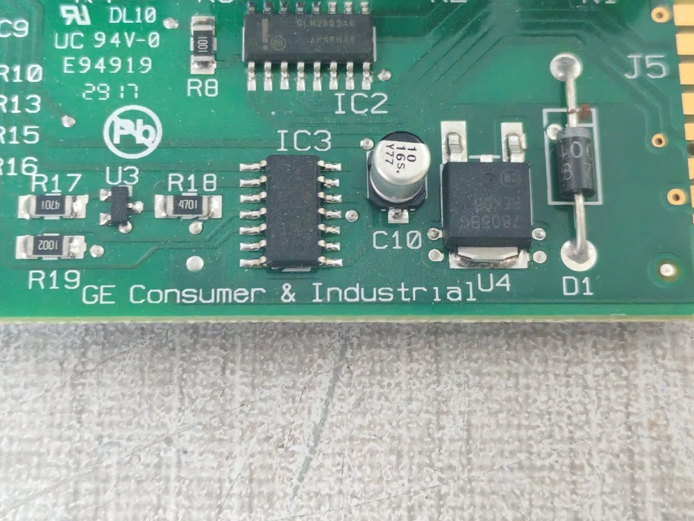 GE 1017506 PRINTED CIRCUIT BOARD
