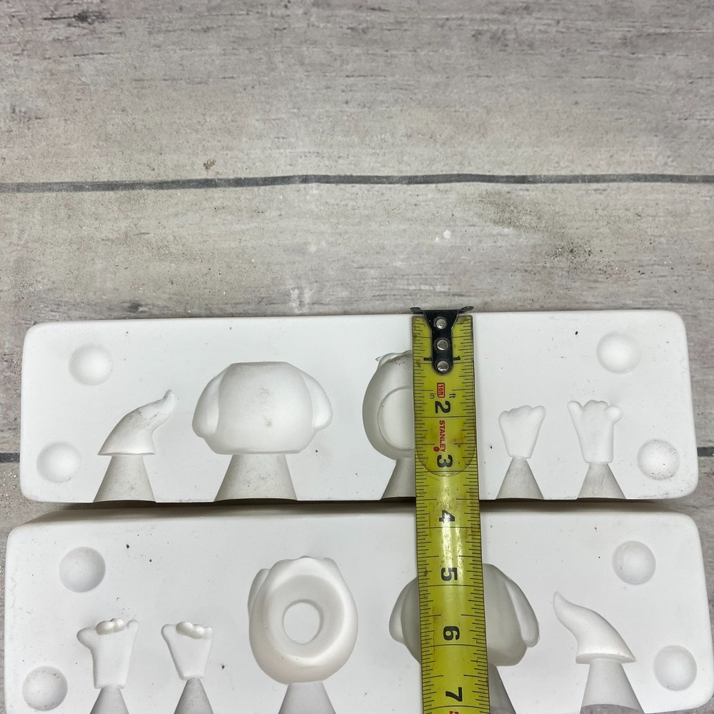 Vintage 1997 Unbranded Ceramic Casting Mold Ghost #1272