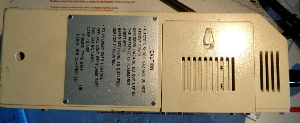 Olympus OCS-PS Microscope Light Source With Light Wand or Cable - Works