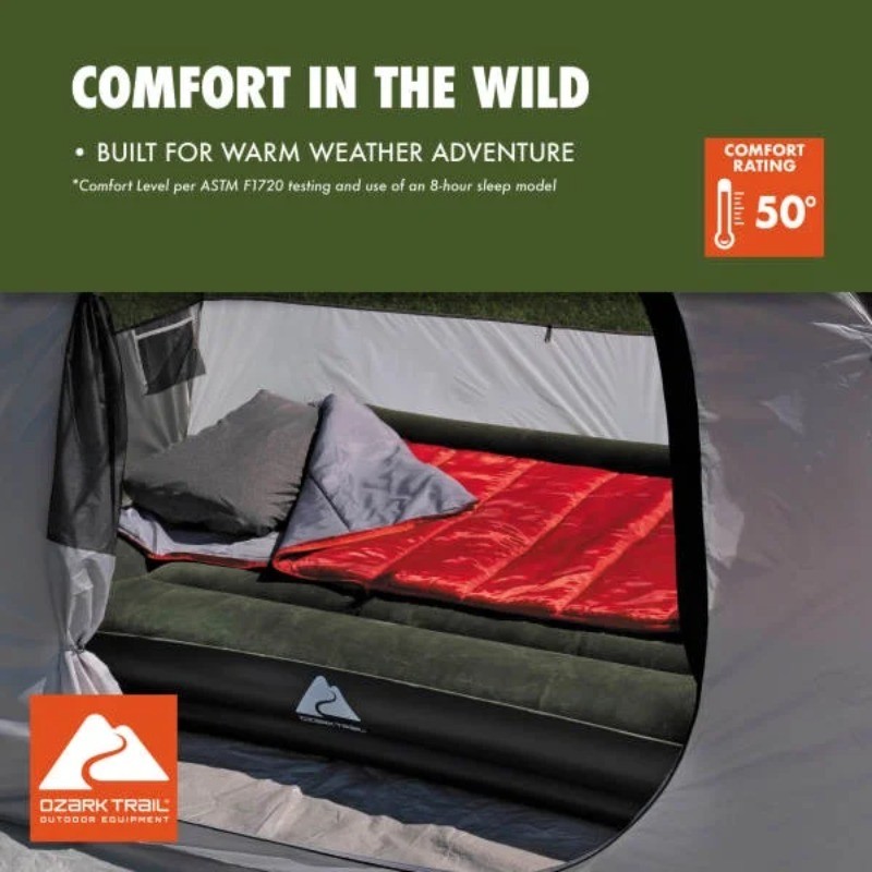 Ozark Trail 50 F Rectangular Sleeping Bag