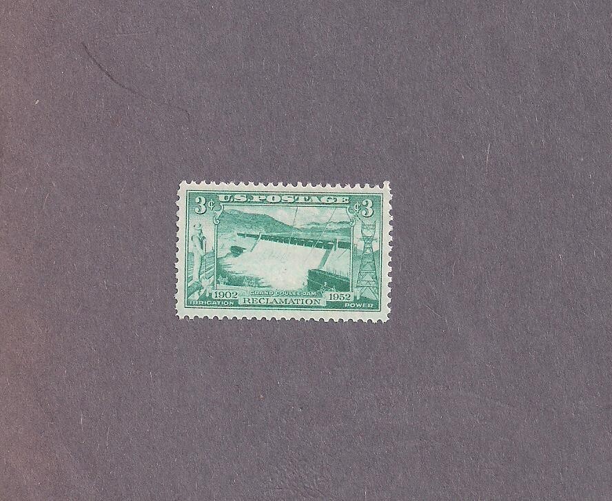 #1009 Grand Coulee Dam Issue mint NHOG