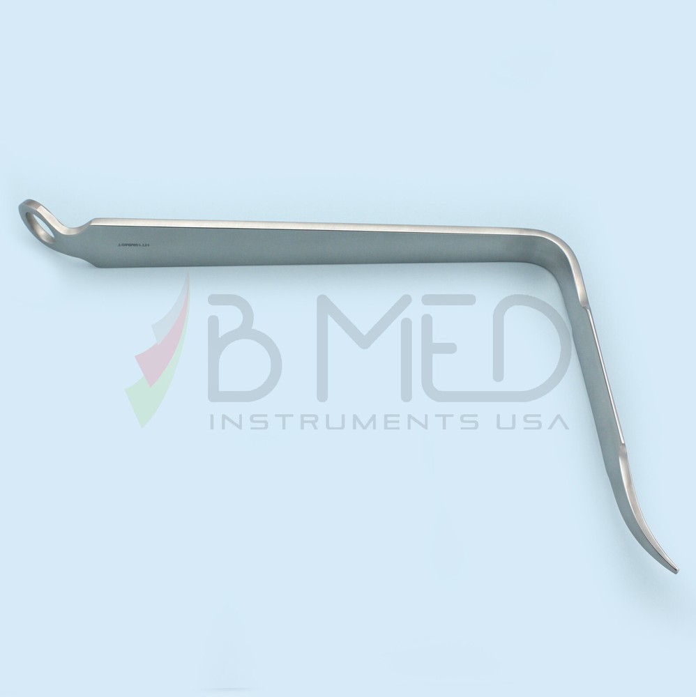 Bent Hohmann Retractor Short Narrow Tip 19mm Modified