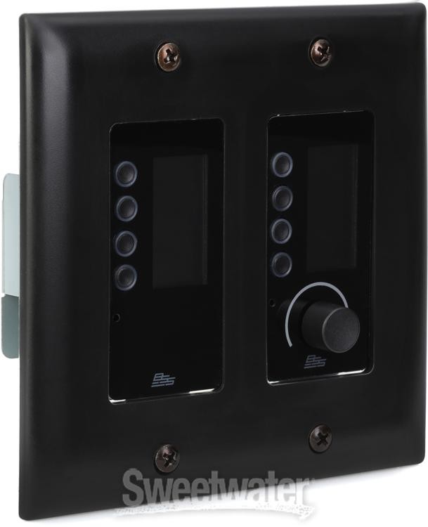 BSS EC-8BV Ethernet 8-button & Volume Controller - Black