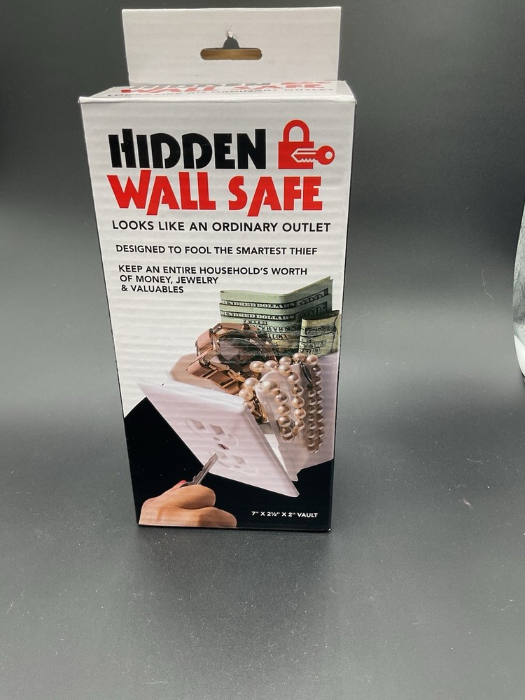 Hidden Wall Outlet Safe