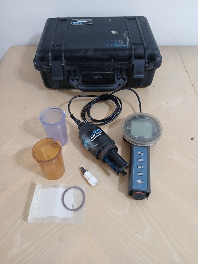 Micro Purge Mp20 Controller Flow Cell Sonde Meter Scan Water Quality Sampling