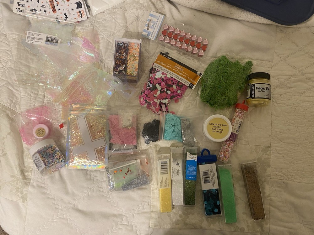 Craft Glitter/ Sticker Lot