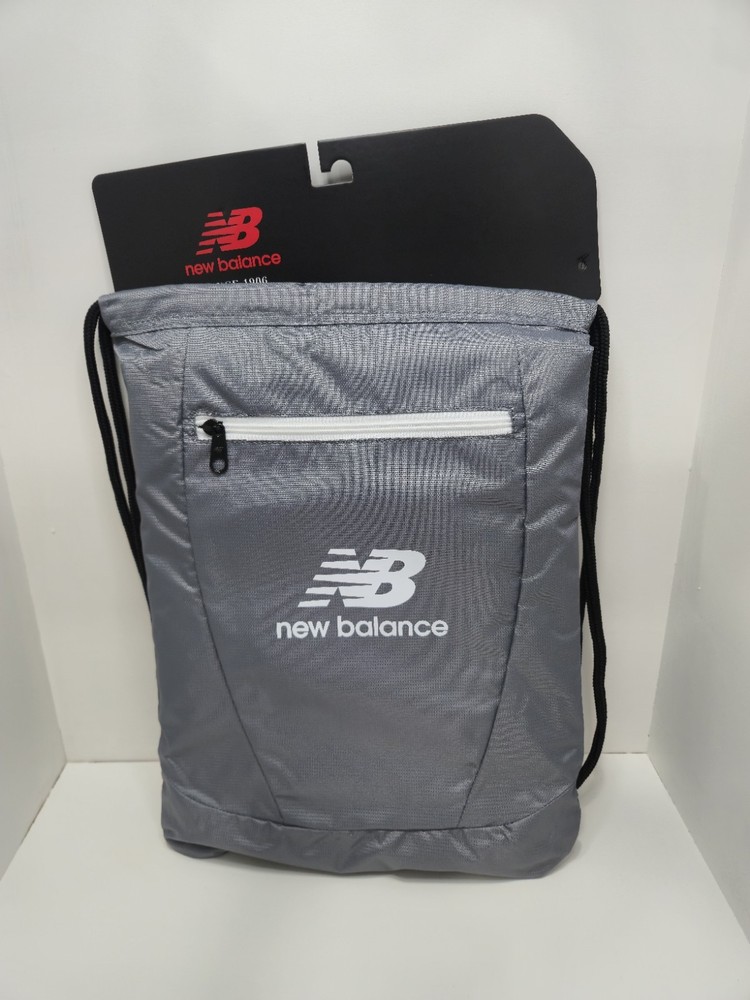 New Balance Drawstring Backpack With Front Pocket