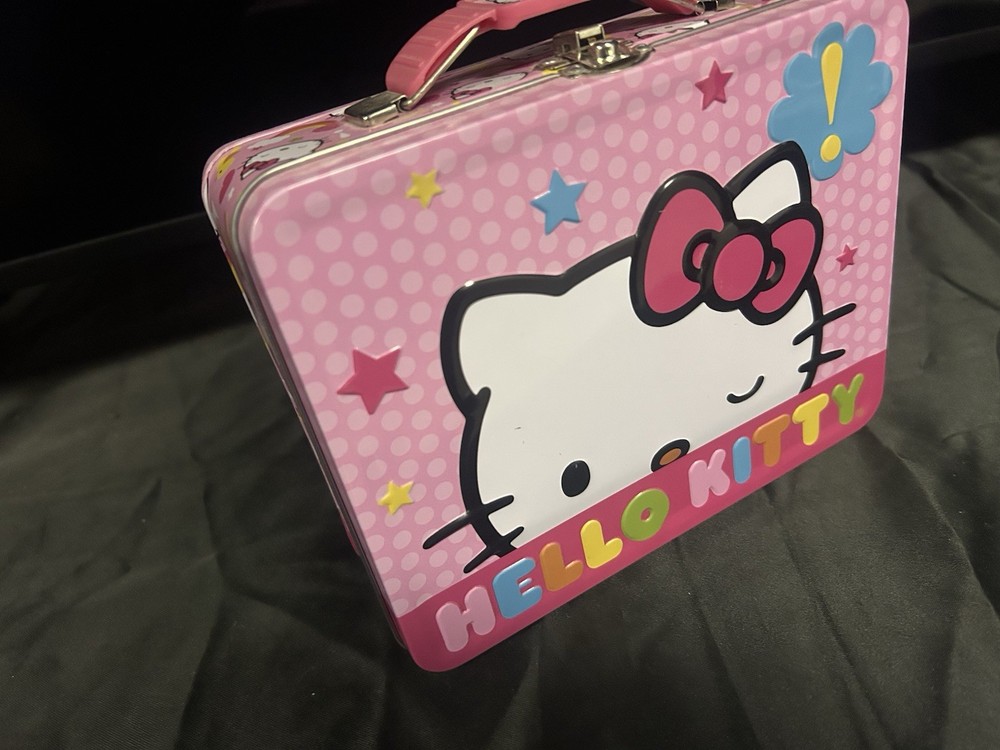 Hello Kitty “Exclamation “ Tin Box Sanrio 2014