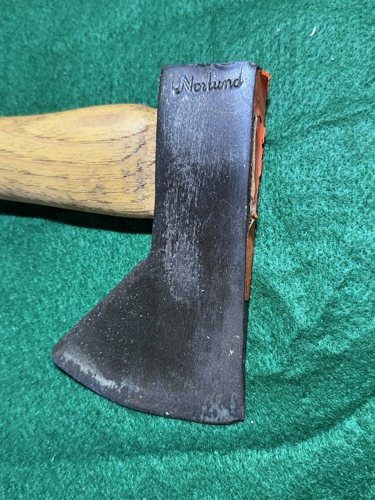 2 Vintage Norlund Single Bit Hatchets: