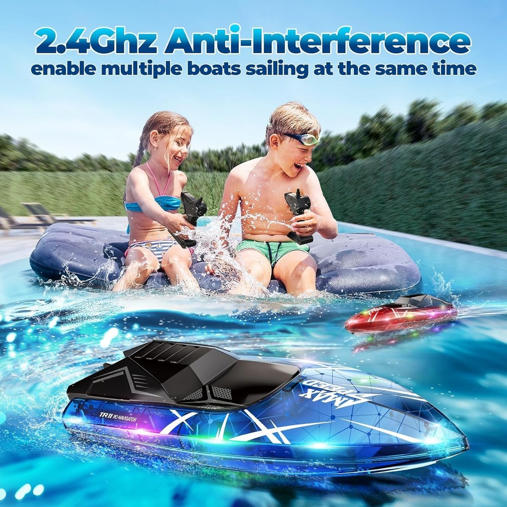 2.4Ghz Remote Control Boats for Pools & Lakes