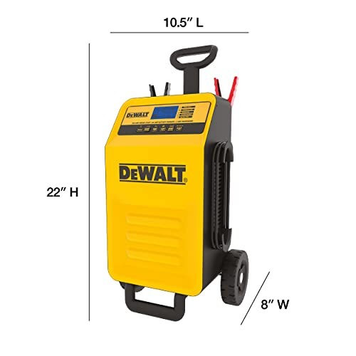 40 Amp Professional Rolling Battery Charger DEWALT DXAEC200 Maintainer Engine