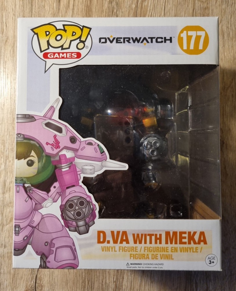 Funko Pop! Games Overwatch #177 D.VA WITH MEKA