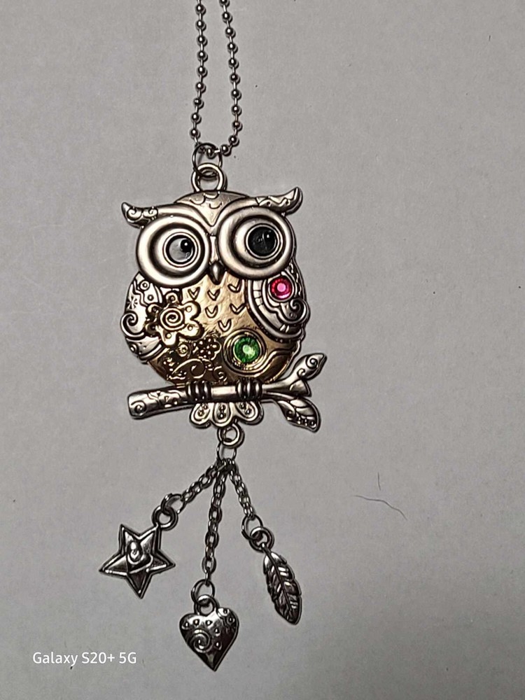 Glimmer Car Charm -Owl