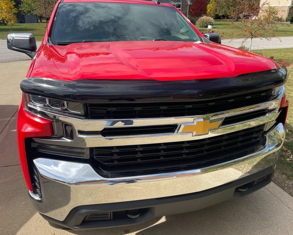 BugFlector II Hood Protector Bug Shield Deflector for 2019-2025 Silverado 1500