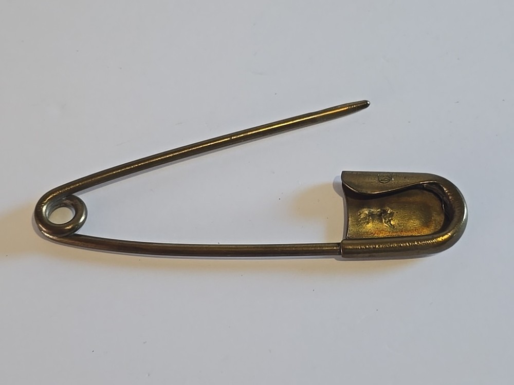 Vintage Brass 5" Laundry Pin