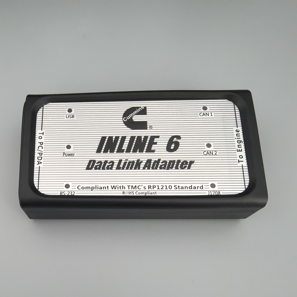 Inline6 Data Link Adapter Heavy Duty Scanner insite v8.7 For Cummins Engine NEW
